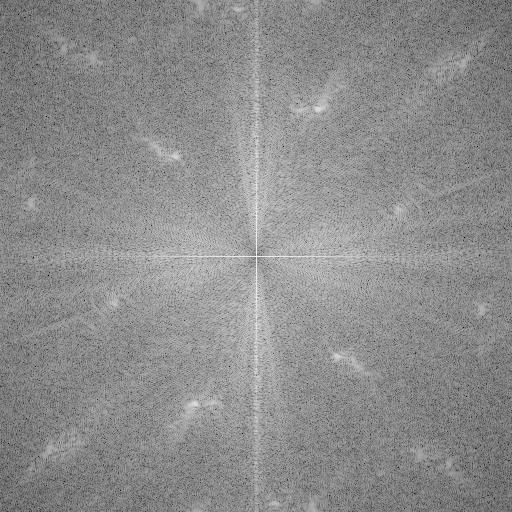 Fourier magnitude of high-passed anakin