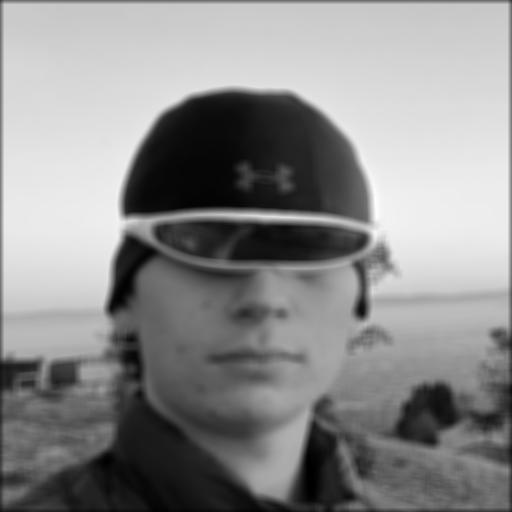 Self portrait after a box blur