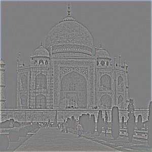 High frequencies of the Taj Mahal